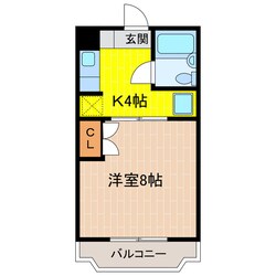 掛川駅 徒歩20分 3階の物件間取画像